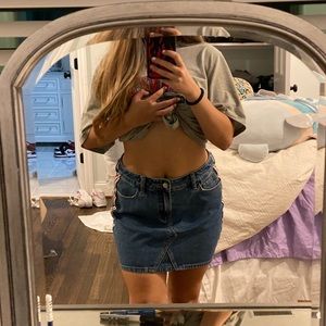 Pacsun NWT mini denim skirt size 28